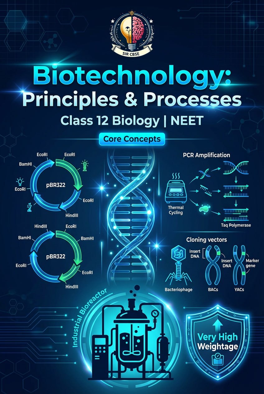 Biotechnology – Principles & Processes - Biology Class 12 | SIRCBSE