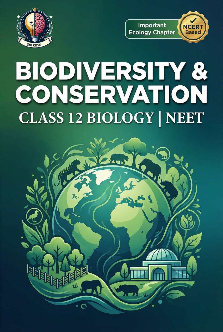 Biodiversity & Conservation – NEET - Biology Class 12 | SIRCBSE